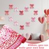 Valentine's Day Ribbon Pattern Heart Shaped Wired Ribbon Decoration Wired Edge Ribbon DIY Crafts Packaging Wedding