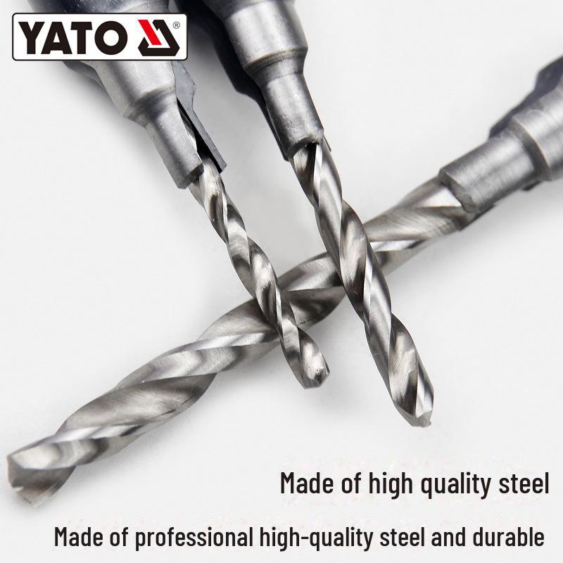 YATO Chamfered Woodworking Twist Drill Bit for Electric & Hand Drills