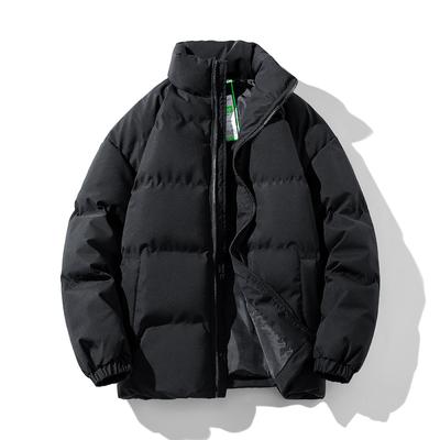 Nuevos abrigos de algodón de otoño e invierno, ropa de pareja casual y de moda, abrigos de algodón de cuello alto, abrigos de pan de marca de moda