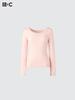 Uniqlo HeaTTech Cashmere Blend U Neck T