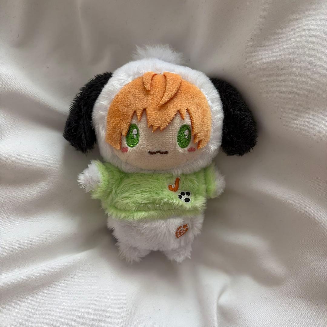 Stopuri x Sanrio Plush Keychain Gel x Pochacco