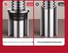 Stainless Steel Double Bowl Kitchen Sink Drain Pipe Set with Anti-odor Feature