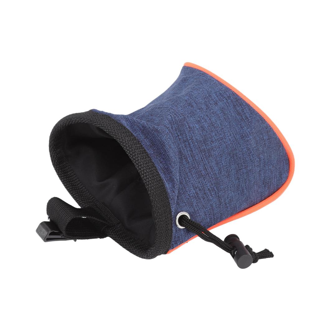 Dog Treat Pouch Collapsible Dog Walking Bag with Built In Poop Bag Dispenser for Travel Walking Outdoor