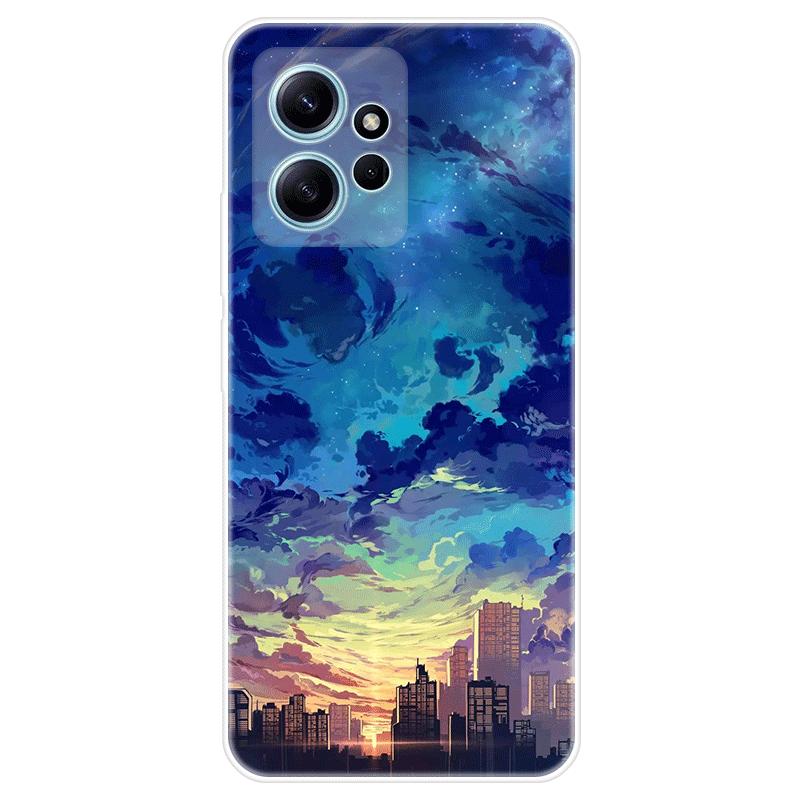 Per Xiaomi Redmi Note 12 Note12 4G Custodia morbida in silicone Cover posteriore Cartoon Phone Case Diversificazione