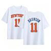 New York Jalen Brunson No  Tshirt Unisex Women Summer Cotton Clothing Oversize Fashion Round Neck Short Sleeved Tee Streetwear
