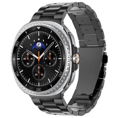 Titan-Metallarmband für Samsung Galaxy Watch 8 Classic 46mm / Watch8 44mm 40mm Gliederarmband Lückenloses Armband Zubehör