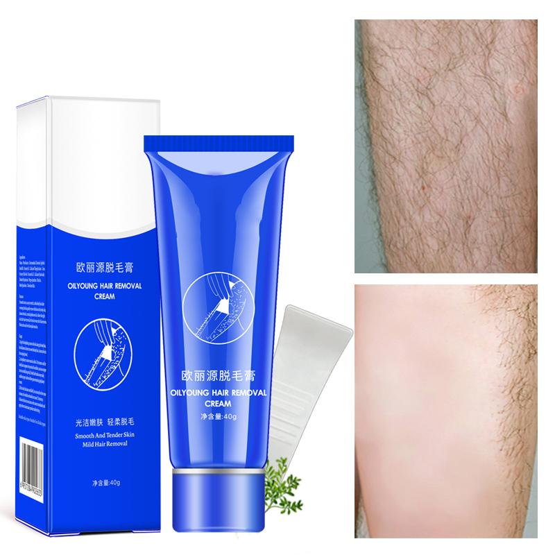 Gentle And Silky Natural Hair Removal Cream, Leg Hair Removal Cream, Suitable For All Skin Types
