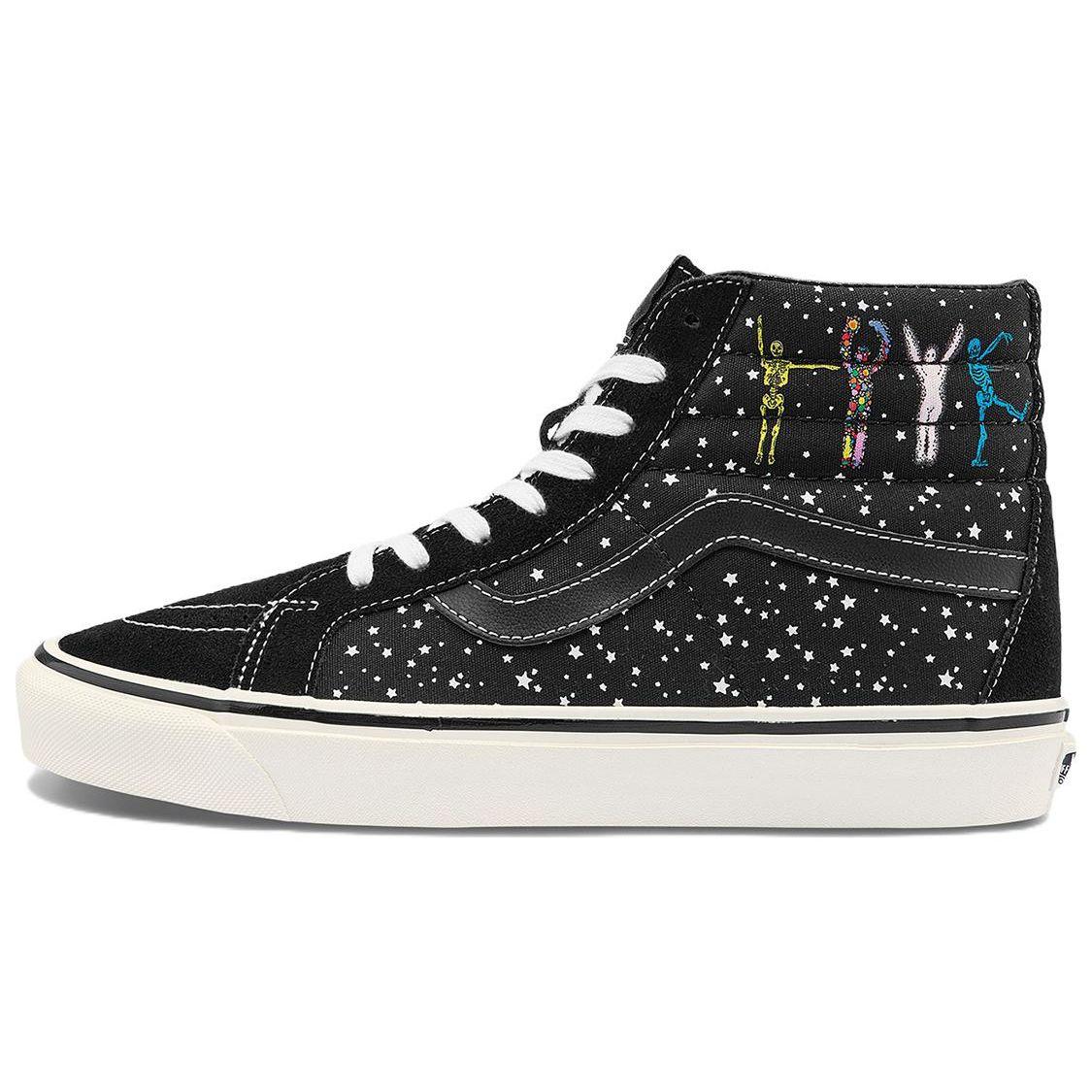 

Vans Sk8 38 Dx Повседневная мода Высокие кеды для скейтборда Унисекс Кроссовки Черные VN0A5KRIAVU 36.5