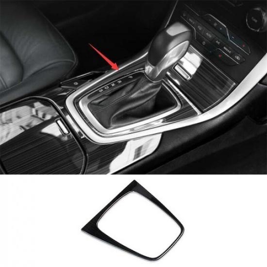1X Black Titanium Frame Trim For Ford Edge 2015-2018 Middle Console Gear Shift