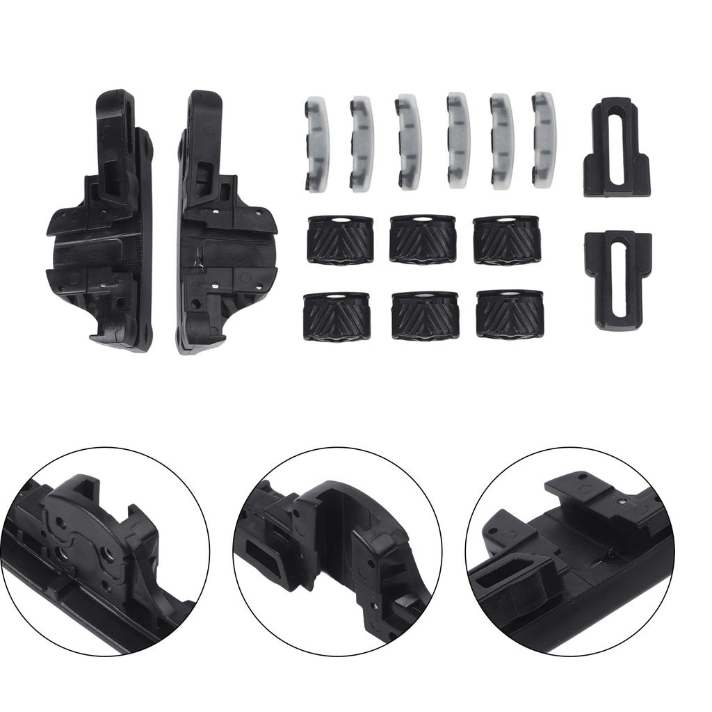 16 Piece Set Sunroof Bracket Slider OE Fitment Practical Design Direct Replacement Easy Installation High Functionality As Shown