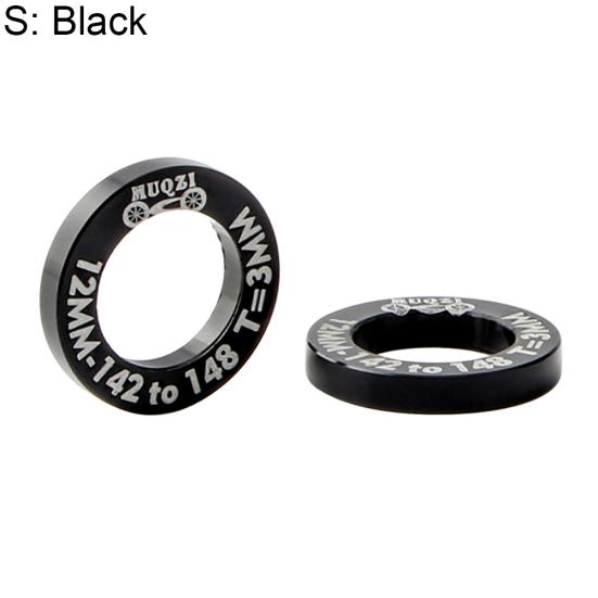 

MUQZI 100-110 мм/142-148 мм комплект адаптеров для дискового тормоза для горного велосипеда S чёрный