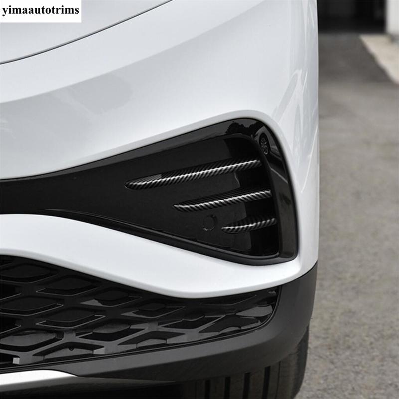 Front Bumper Fog Light Lamp Grille Eyebrow Strip / Outer Door Bowl Cover Trim Accessories For VW Volkswagen ID.4 ID4  - 2025