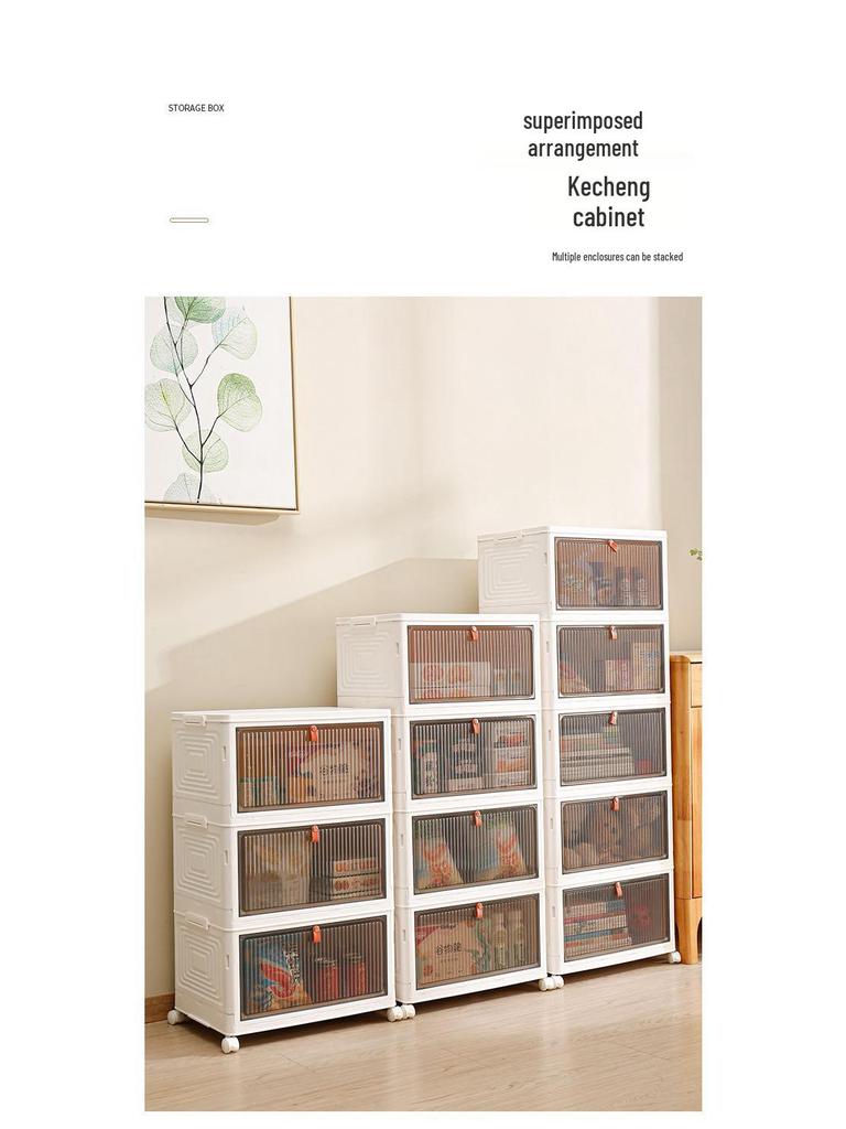 Foldable Drawer and Shoe Storage Cabinet Organizer