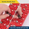 Thread Checker, Nut And Bolt Thread Checker, Bolt Size And Thread Gauge, Bolt And Nut Identifier Gauge, Bolt Gauge Durable