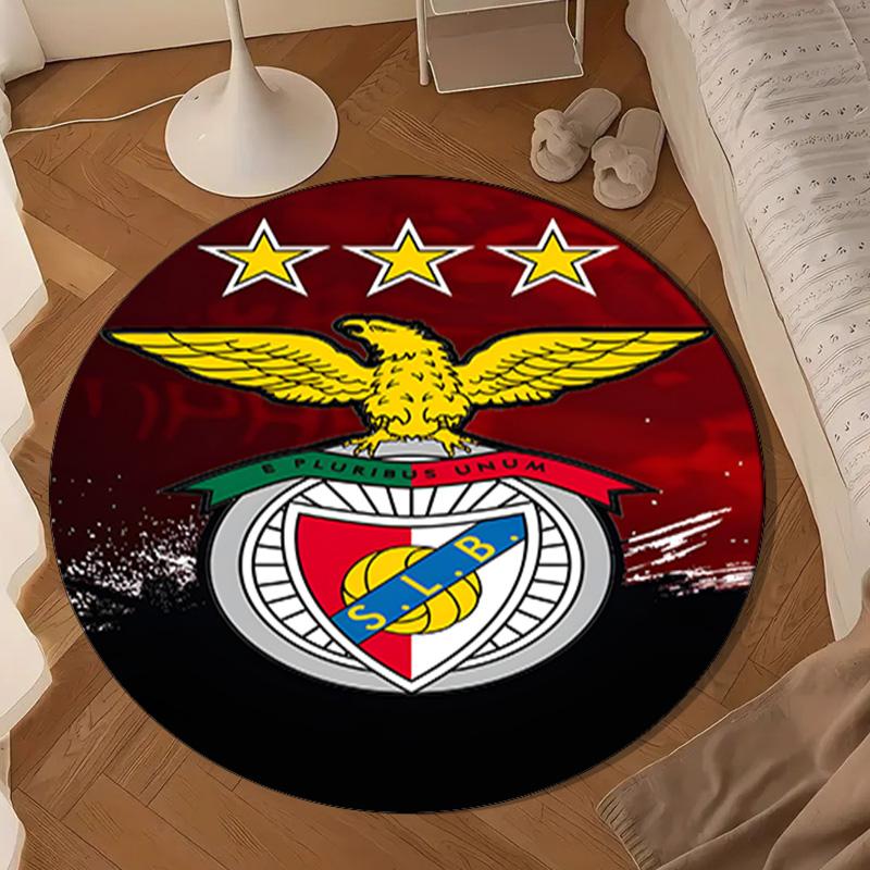 Football Club Eagle Round Rug for Livingroom,Bedroom, Palyroom, Chair Rug, Area Rug, Circle Carpet, Large Size Fan Christmas Gift