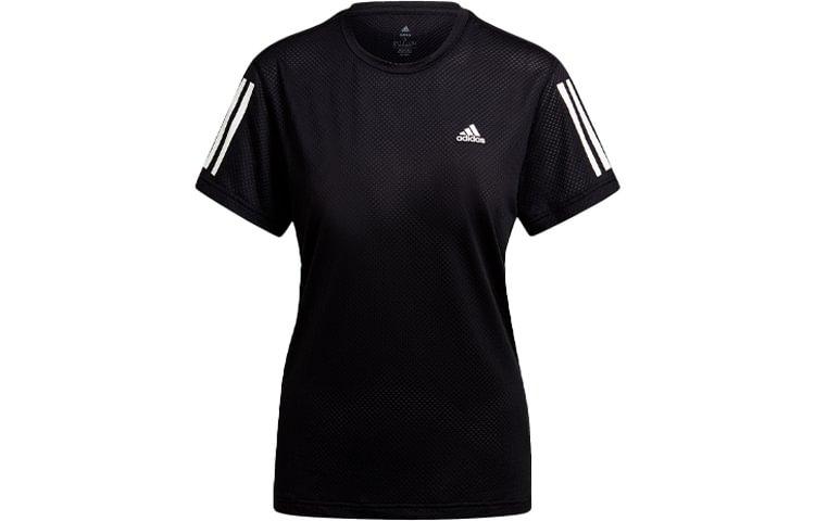 adidas Women s Own The Run Cooler Tee Black H59273 XS