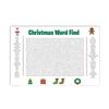 Christmas Word Search Poster – Wall Game, Poster-Size Word Search, Christmas Activity Poster For Families, Christmas Game