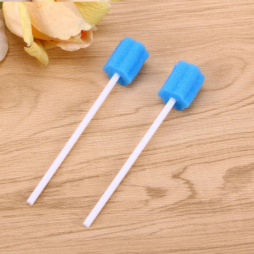 Buy 100PCS Sponge Stick Disposable Lightweight Safe Mouth Care Oral