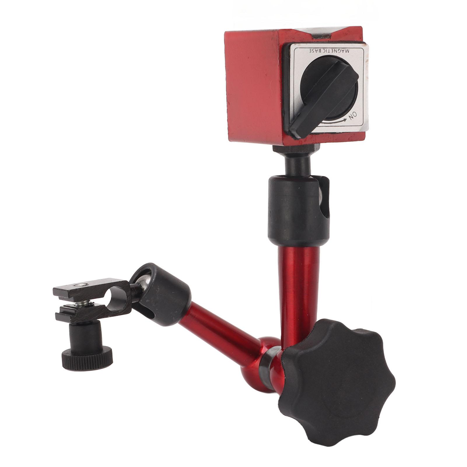 

Dial Indicator Base Strong Magnetism Adjustable Universal Cast Iron Magnetic Base Stand