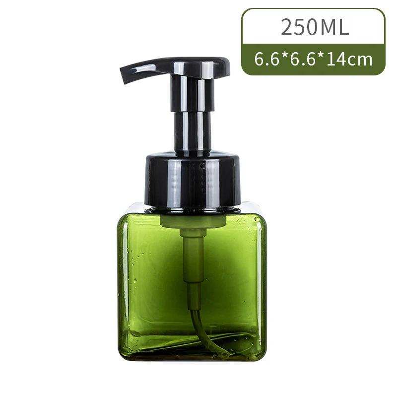 

250ml/450ml Plastic Foaming Soap Dispenser Mini Empty Bottle Refillable Pump Bottle For Travel Cleaning Cosmetics