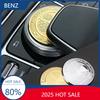 Hot 2025 For AMG W124 2025 For Benz AMG 1pcs 48mm Car Central Control Multimedia Knob Cover Sticker For Mercedes Benz AMG GLC GL