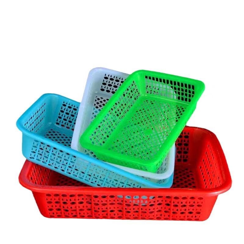 Rectangular Plastic Storage Baskets