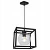 HANGING LAMP CAGE ELEGANT GLASS BALL