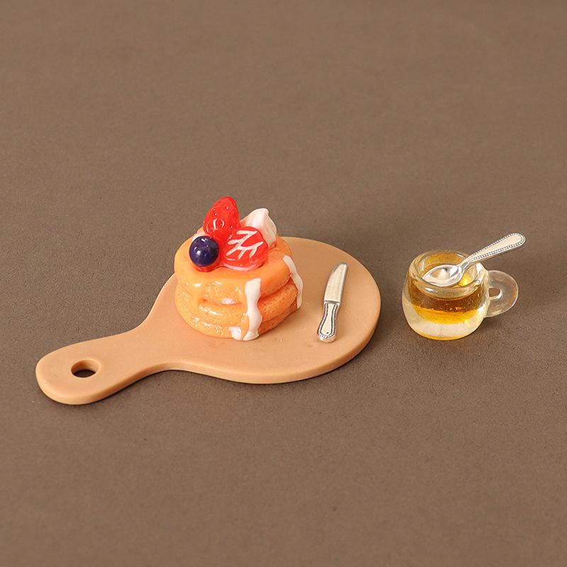 Simulation BBQ Fake Food Kitchen Toy Meat Model Skewers For Children's Food Barbecue Vegetable Meat Miniature For Doll House Toy