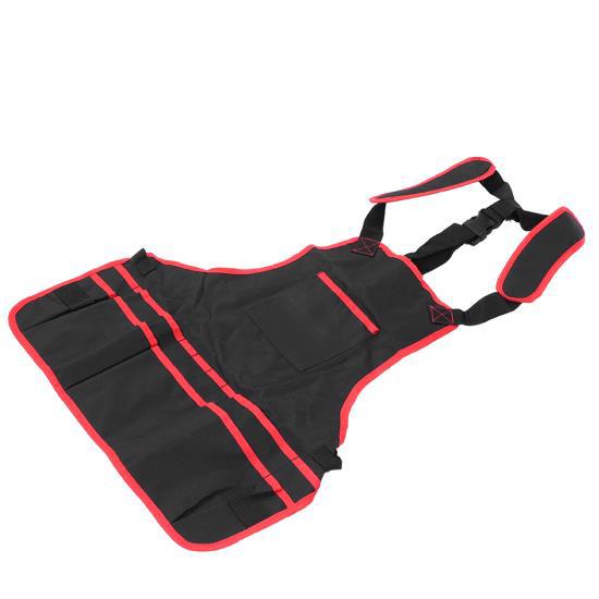 Multifunktions-Arbeitsschürze aus verstellbarem Polyester für den Garten mit Taschen, Werkzeugschürzen, Organizer
