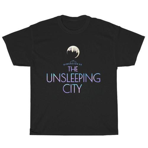 

Demension 20 The Unsleeping City Logo American Men#039;s TShirt Funny Size S to 5XL Unisex T-Shirt L
