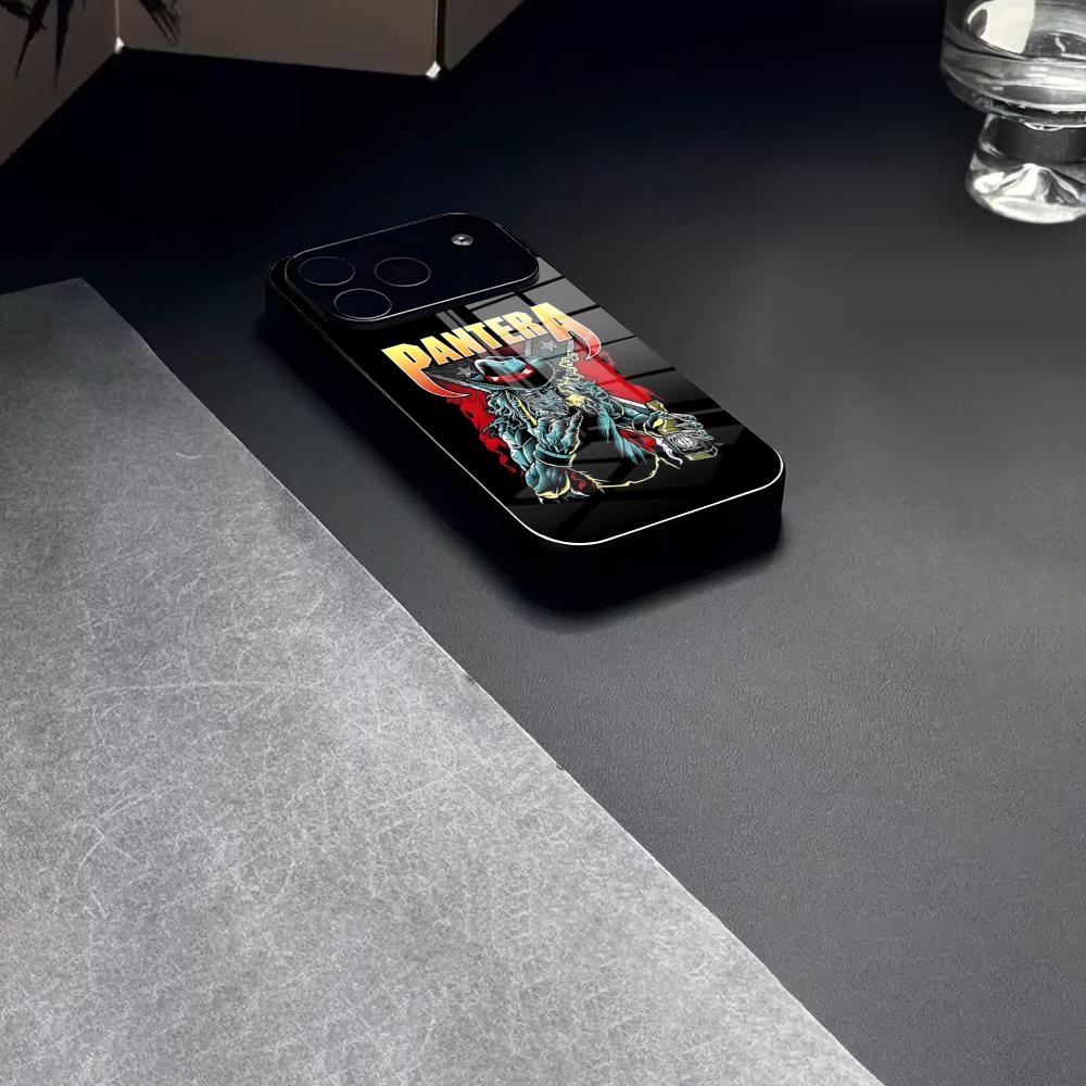 Rock Band Music P-Pantera Phone Case Tempered Glass For IPhone 17 15 16 14 12 13 11 Pro XS Max Plus Mini Cover