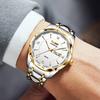 New TOP Brand Luxury Men's Watch With Box Fashion Waterproof Double Calendar Men's Quartz Watches