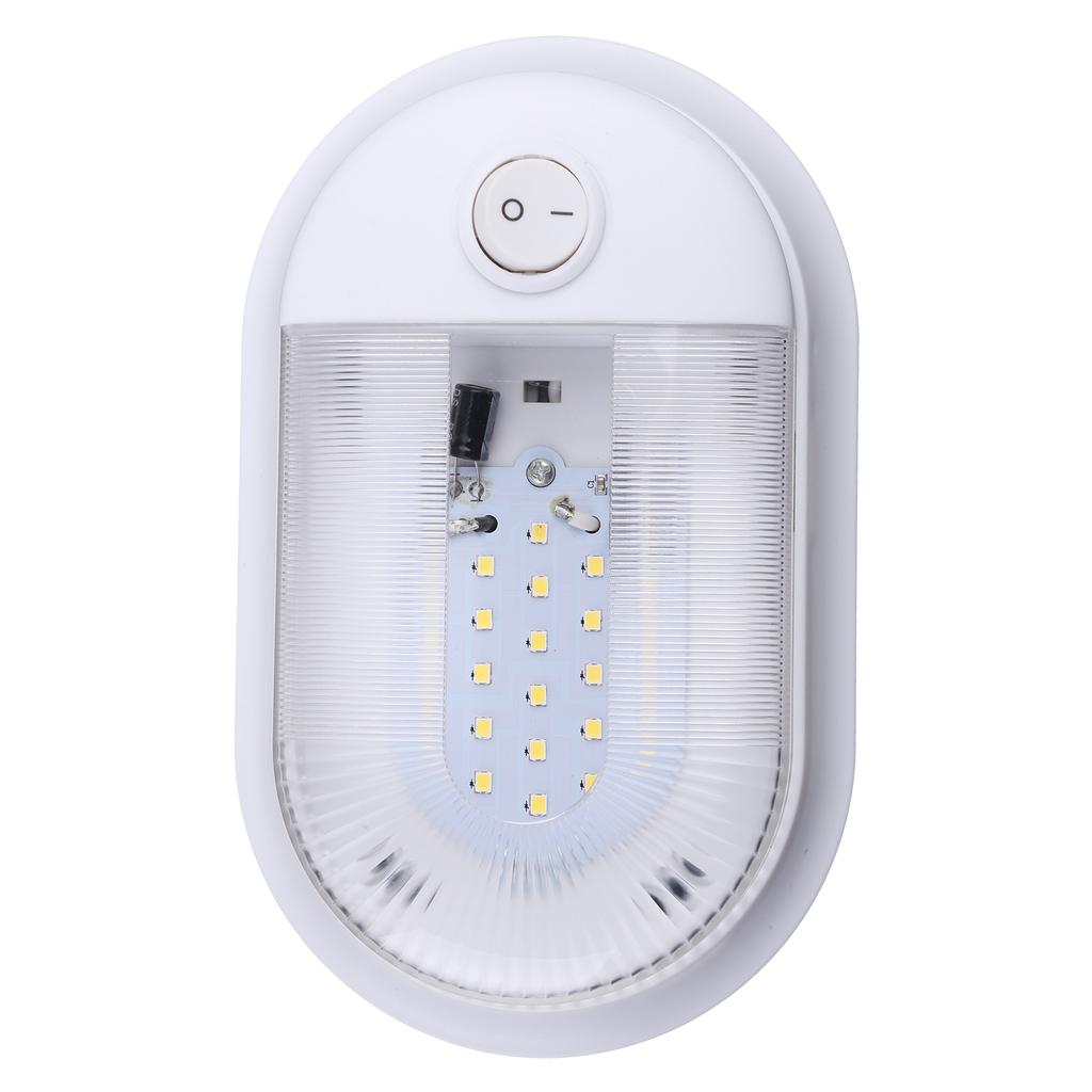 Single/Dual LED Dome Light with Seperate Switch 10-24V Ceiling Lamp RV Interior Equipment RV Interior Lighting