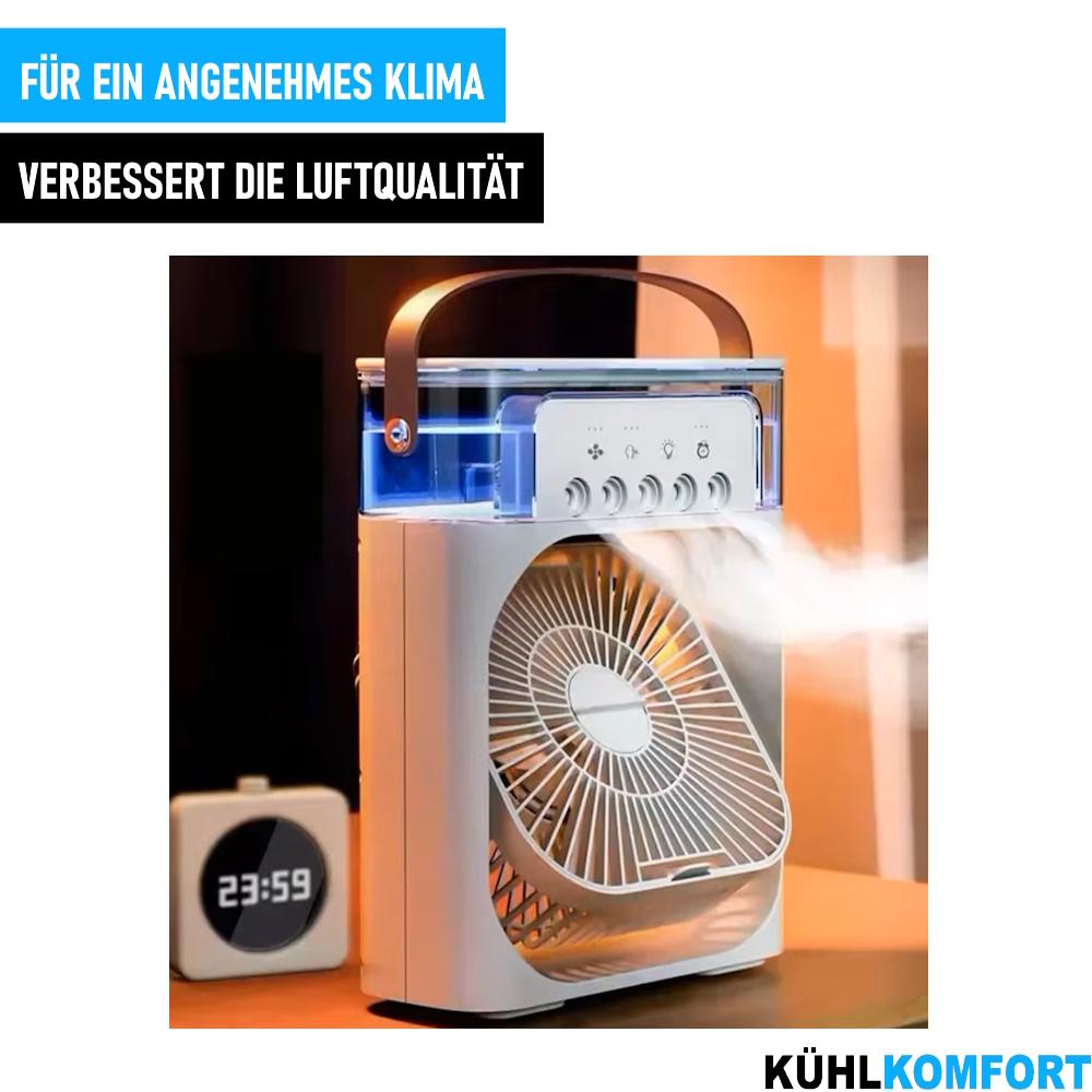 COOLING COMFORT Mini Air Cooler Air Conditioning Units Air Conditioning Mobile Fan 600ml