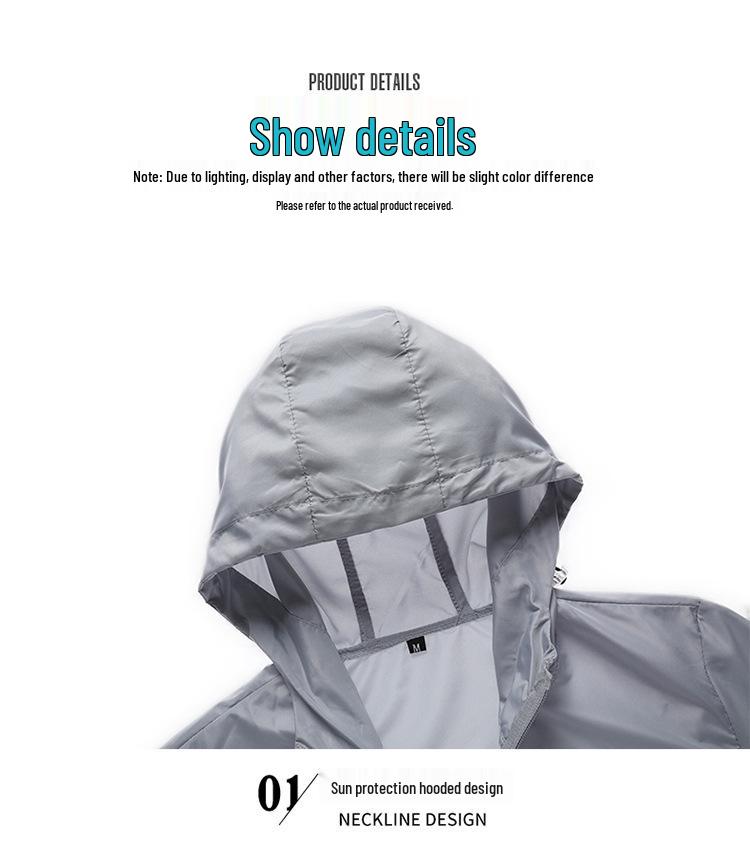 2025 Men's Lightweight Breathable Outdoor Jacket - Youth Skin Top Anti.