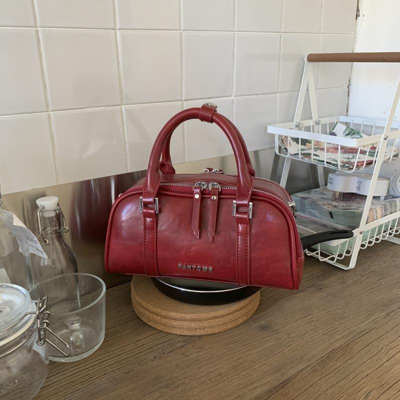 Simple Literary Handbag Bag Autumn Commute To Work Messenger Bag Bag Versatile Shoulder Women's Bag Tide