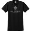 Utopia Sport Rose Apothecary Building T-Shirt (S-5X) (XXX-Large, Black)