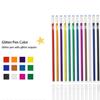 12 Pieces Gel Pen Refill Painting Drawing Stationery Replacement School Artist Office Marking Shinning Ink Ballpoint