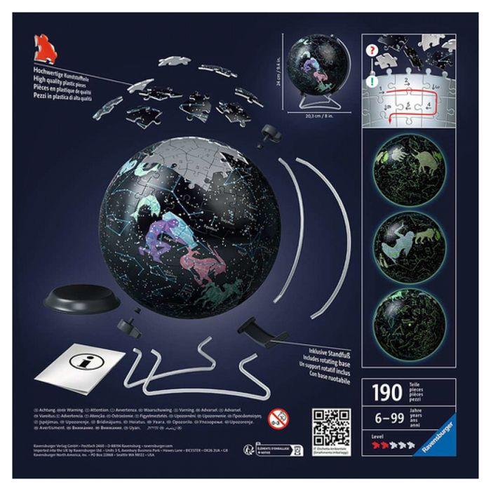 Puzzle 3d 180 pièce(s) globe