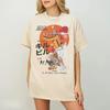 Kill Bill Movie Pattern Printed Womens Tshirt SpringSummer Fashion Trend Pure Cotton Top Unisex Short Sleeve Tshirt
