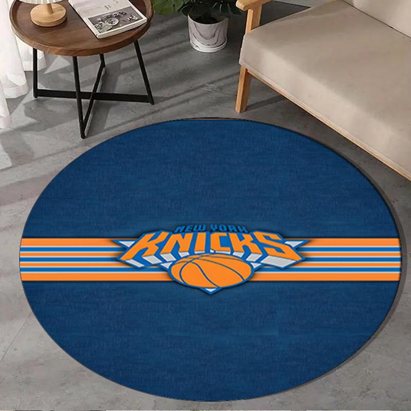 New York Football Round Rug for Livingroom,Bedroom, Palyroom, Chair Rug, Area Rug, Circle Carpet, Large Size Fan Christmas Gift