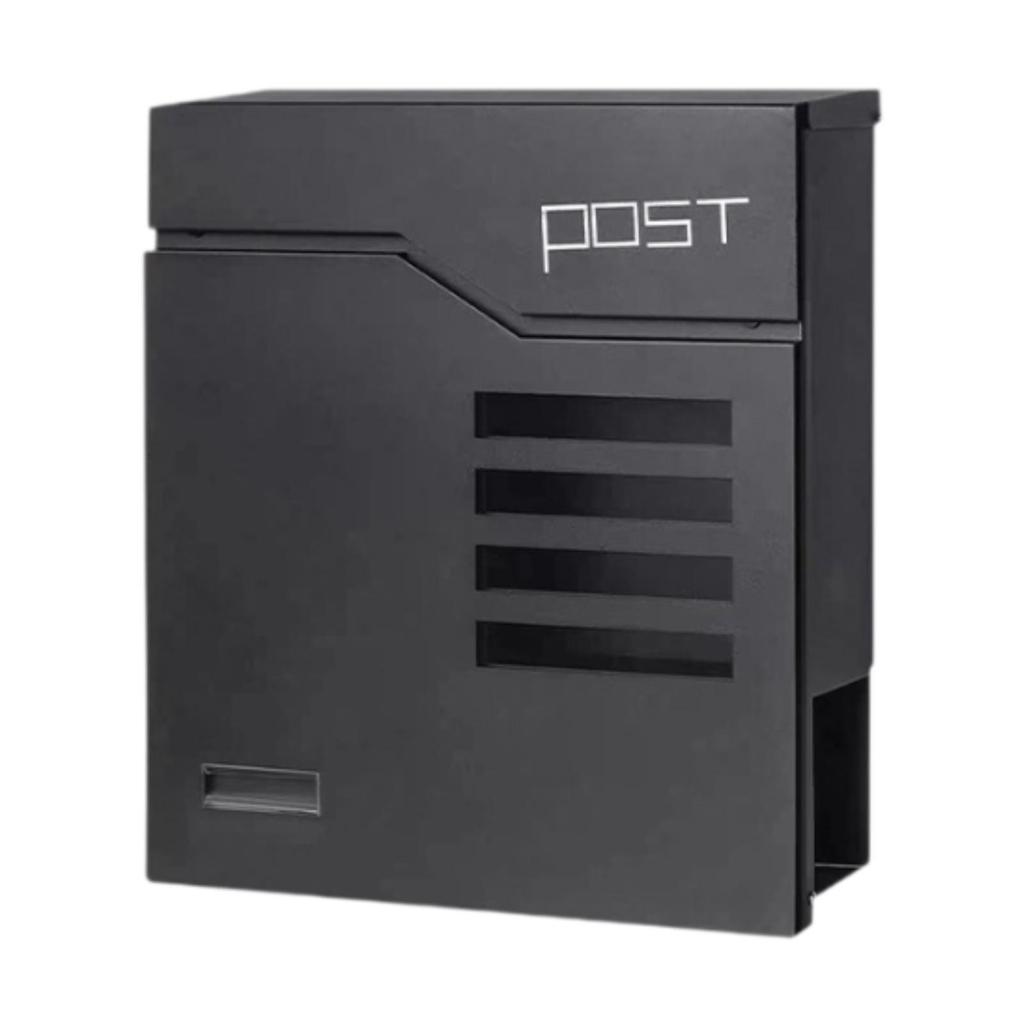Wall Mount Mailbox Easy to Install Retro Design Weatherproof Mailbox Mailbox for Outside for Daily Letters Newspapers House