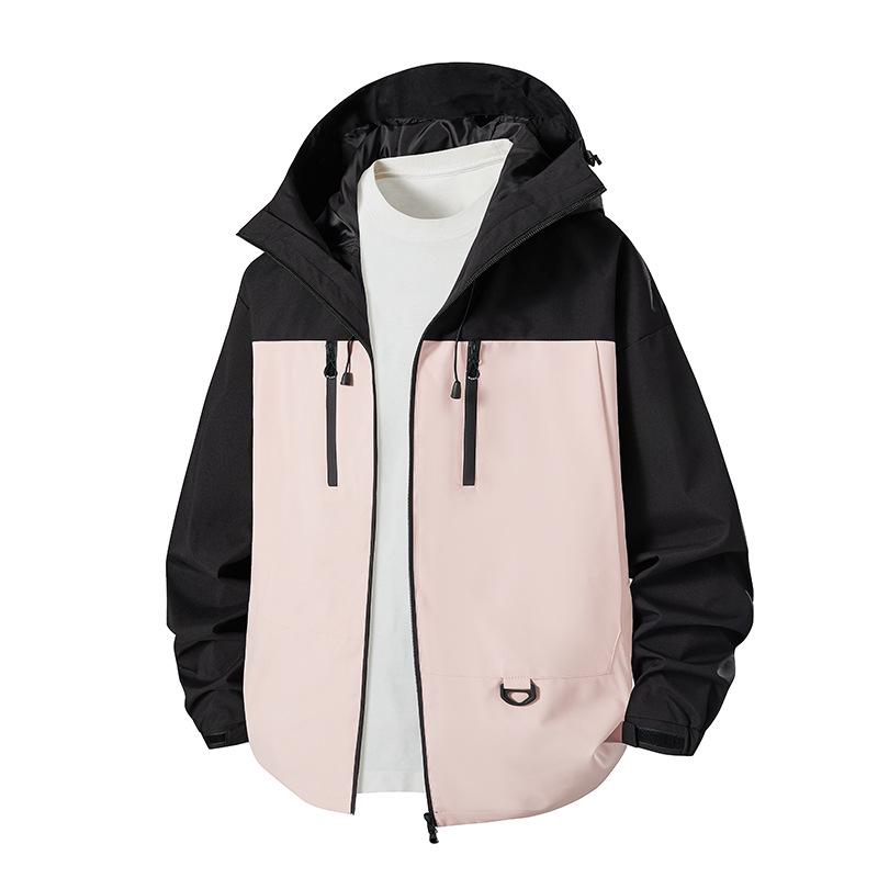 2025 High-Quality Unisex Loose Sporty Windbreaker: Spring Casual Youth Style Jacket
