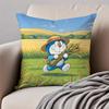 CUTE CCrayon SShinchan Cushion Cover Pillowcase Antidustmite Invisible Zipper Short Plush Sofa Cushion