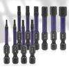 Magnetic Impact Screwdriver Bit Hex Shank H 1.5-H 8 Hexagonals TorxScrewdriver Bit