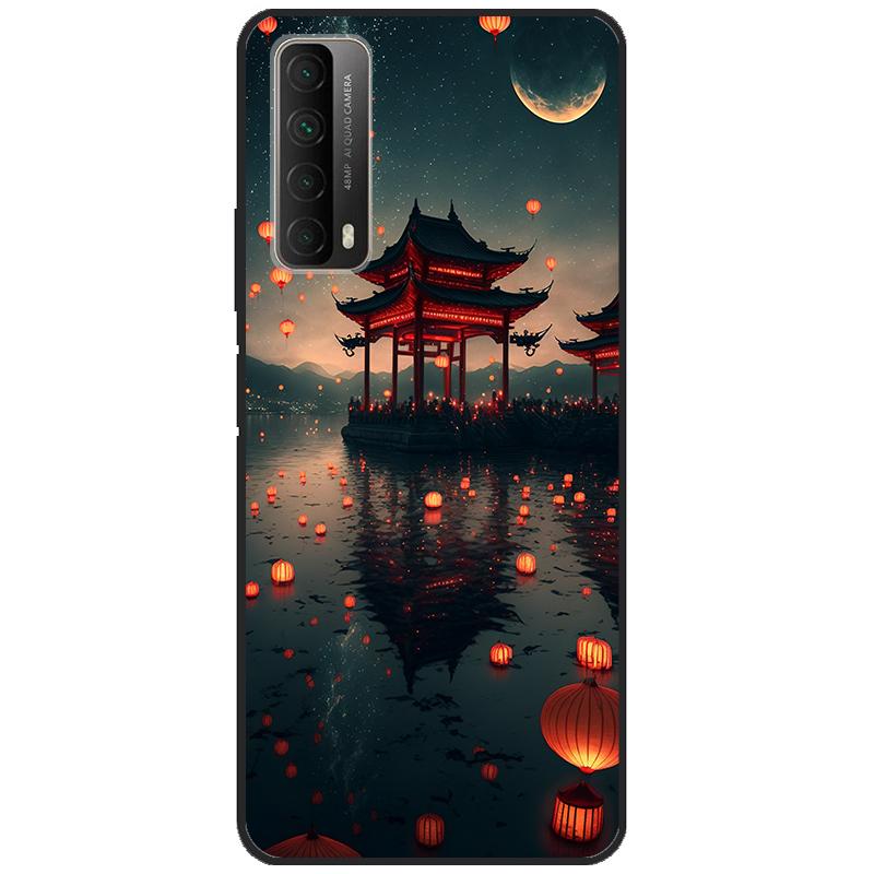 For Huawei Y7A PSmart 2021 Shockproof Cover 6.67" For Huawei P Smart 2021 Case PPA-LX2 Phone Cover Soft Silicone Back Case Coque