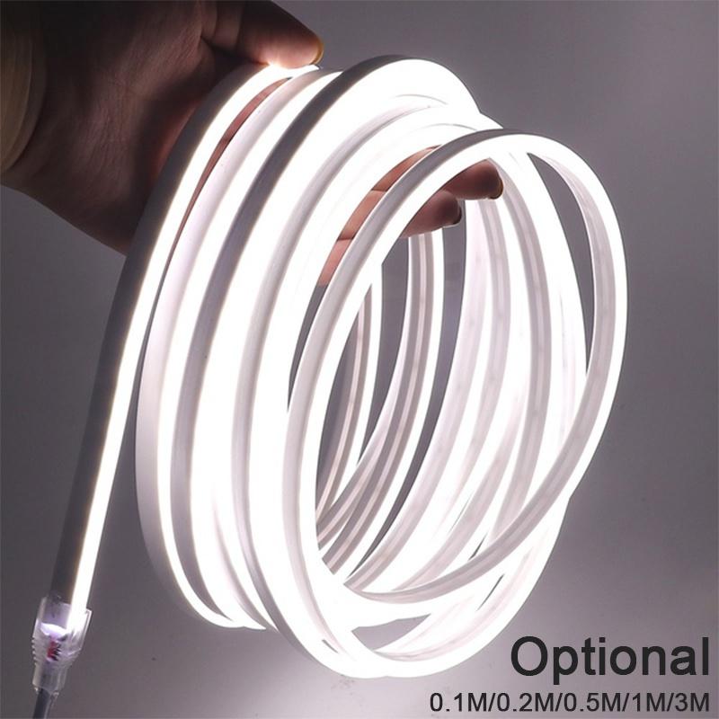 Buy 3/2/1/0.5/0.1M Waterproof Ribbon Neon Light LED Light with Tape
