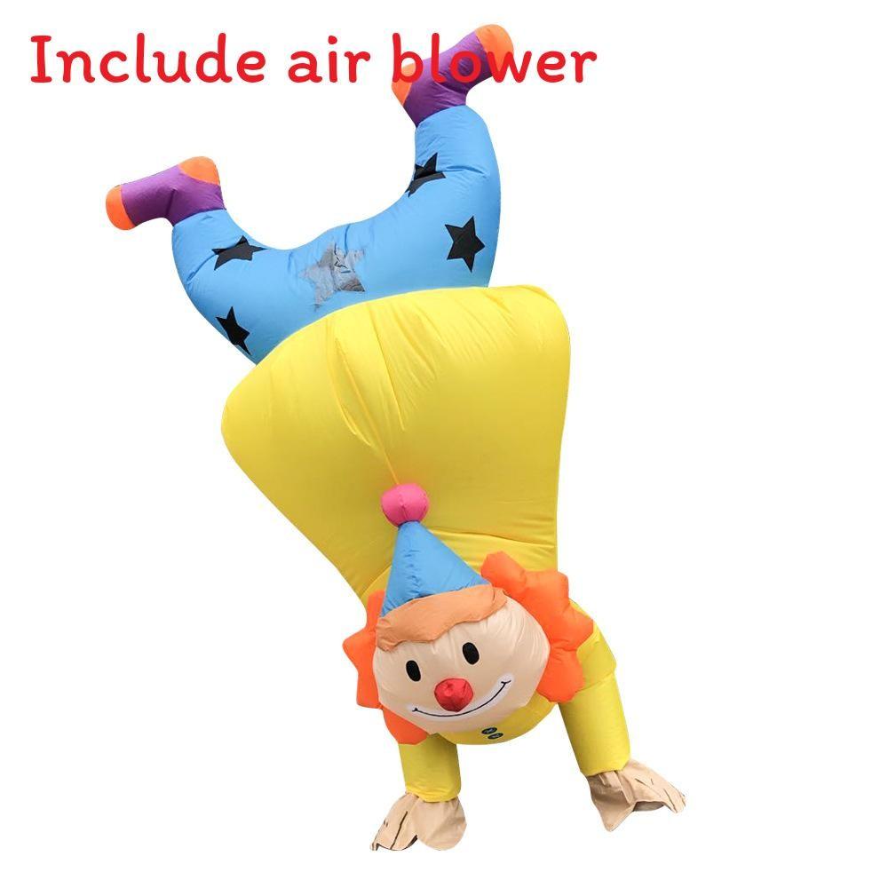 Flamingo Clown Shark Pig Koala Animal Inflatable Suit Cosplay Halloween Party