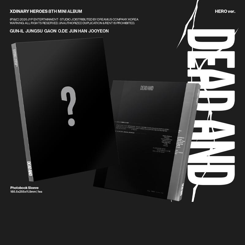 [FÖRBESTÄLLNING] Xdinary Heroes Minialbum DEAD AND Fotobok Ver.