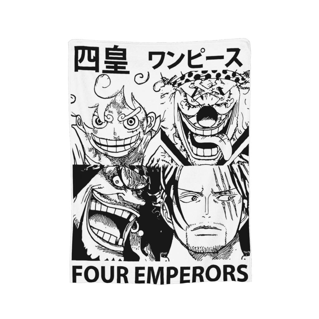 Luffy Gear 5 Flannel Throw Blankets  Blanket for Home Bedroom Soft Bedspread,